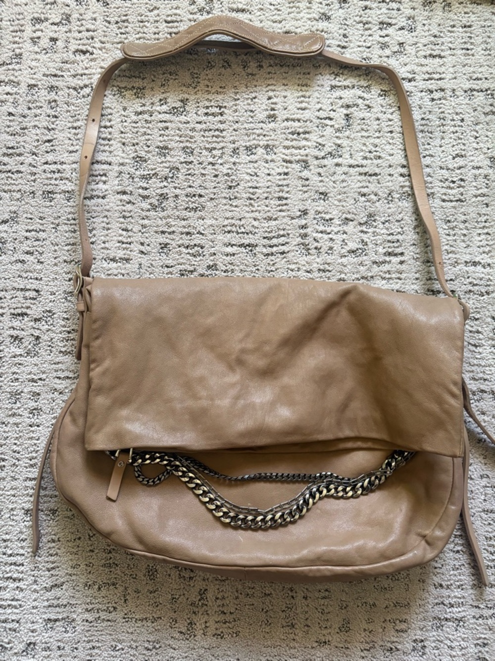 Jimmy Choo Hobo Bag with Chains